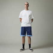 Pass~Port Tassle RPET Casual Short - Navy / Light Blue