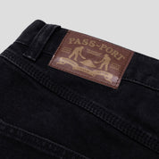 Pass~Port Recycled Cotton Workers Club Jean - Washed Black