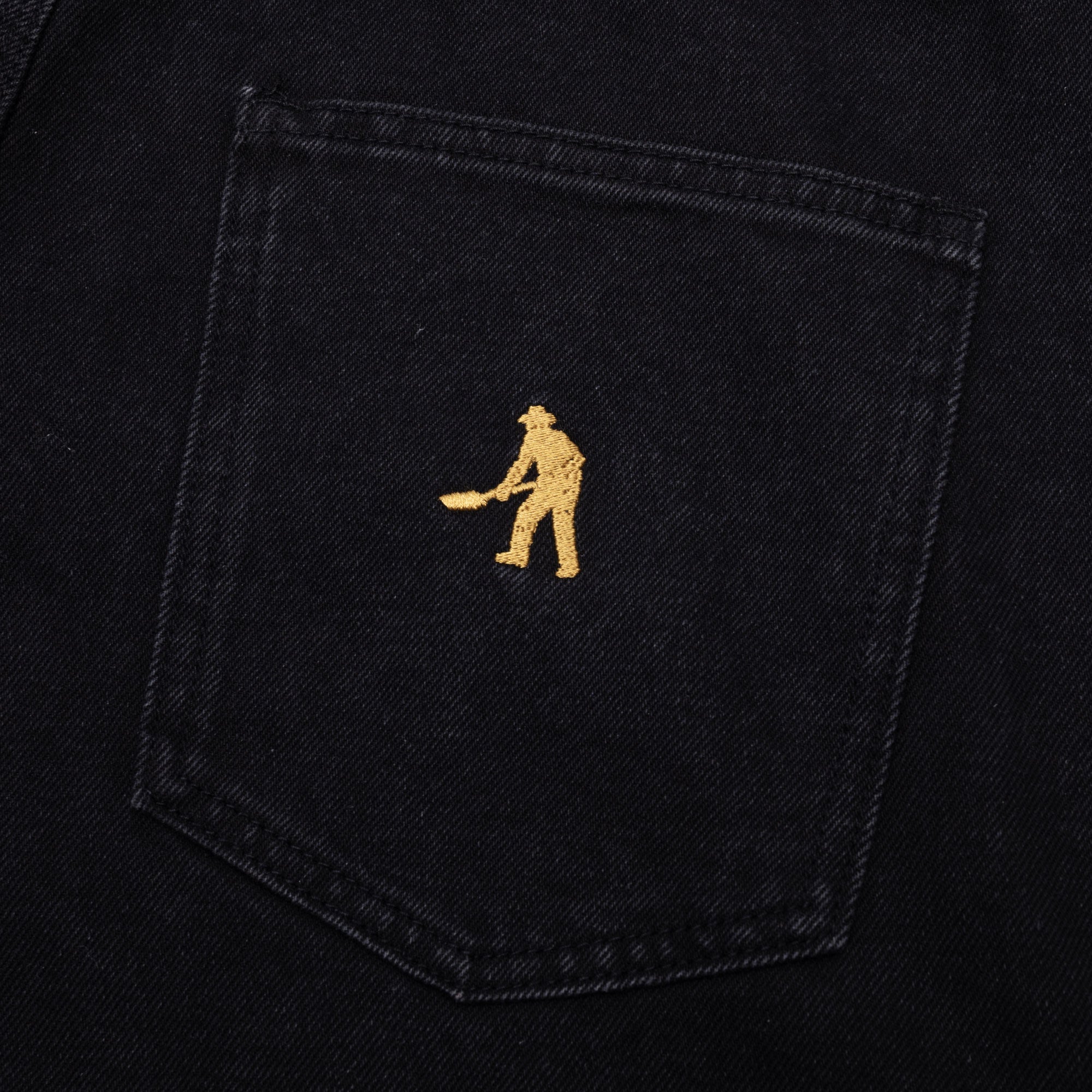 Pass~Port Recycled Cotton Workers Club Jean - Washed Black