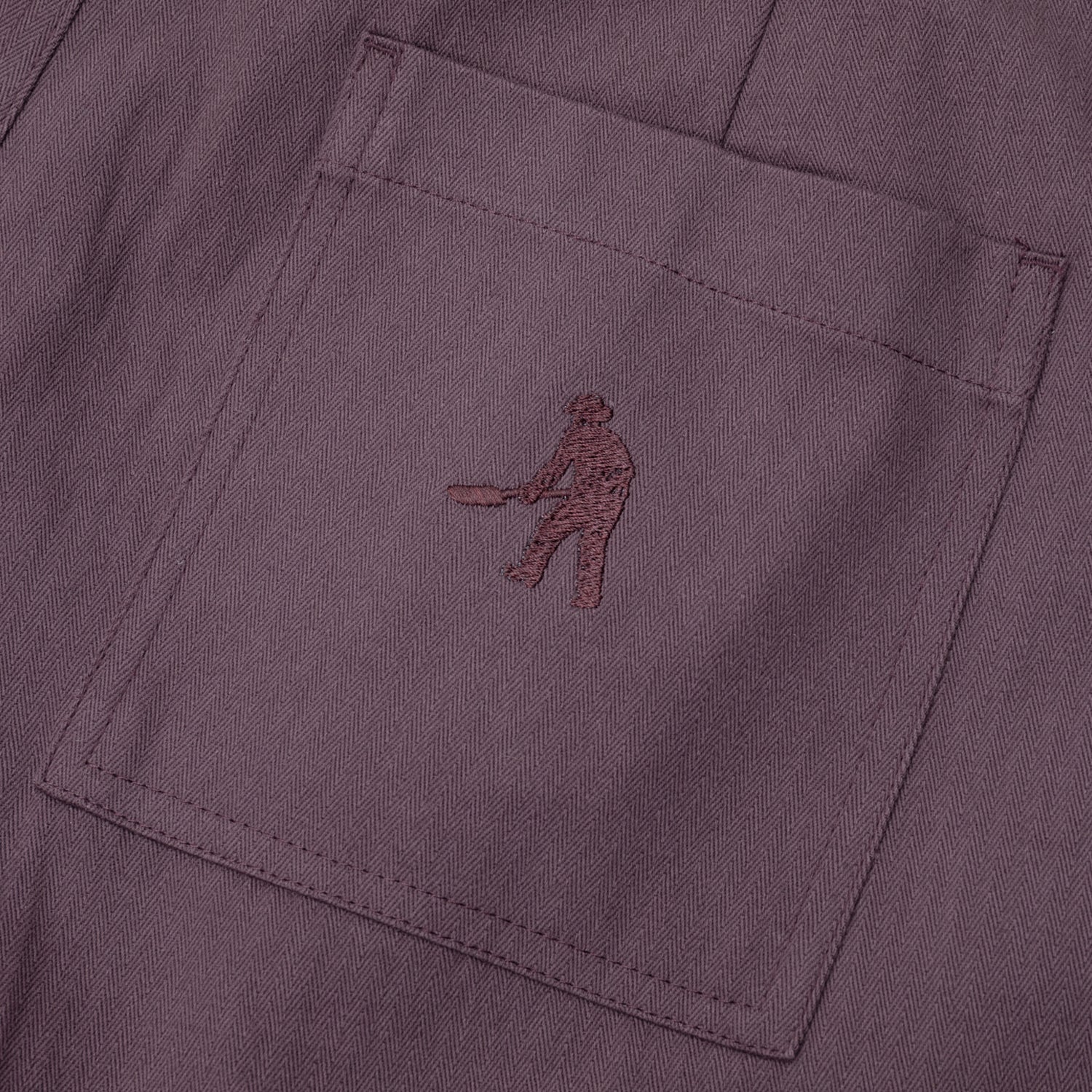 Pass~Port Herringbone Leagues Club Pant - Dark Plum