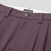 Pass~Port Herringbone Leagues Club Pant - Dark Plum