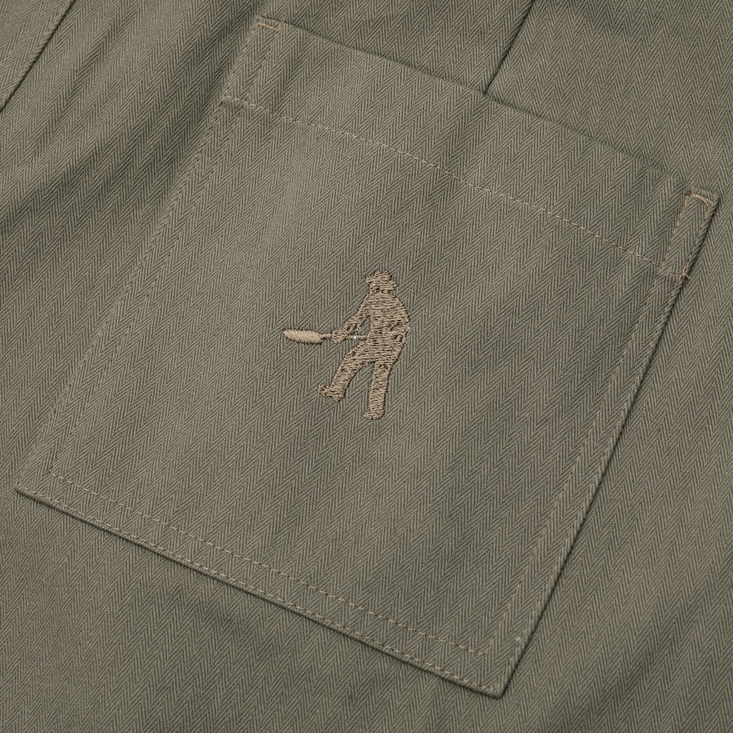 Pass~Port Herringbone Leagues Club Pant - Olive