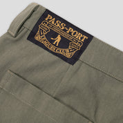 Pass~Port Herringbone Leagues Club Pant - Olive