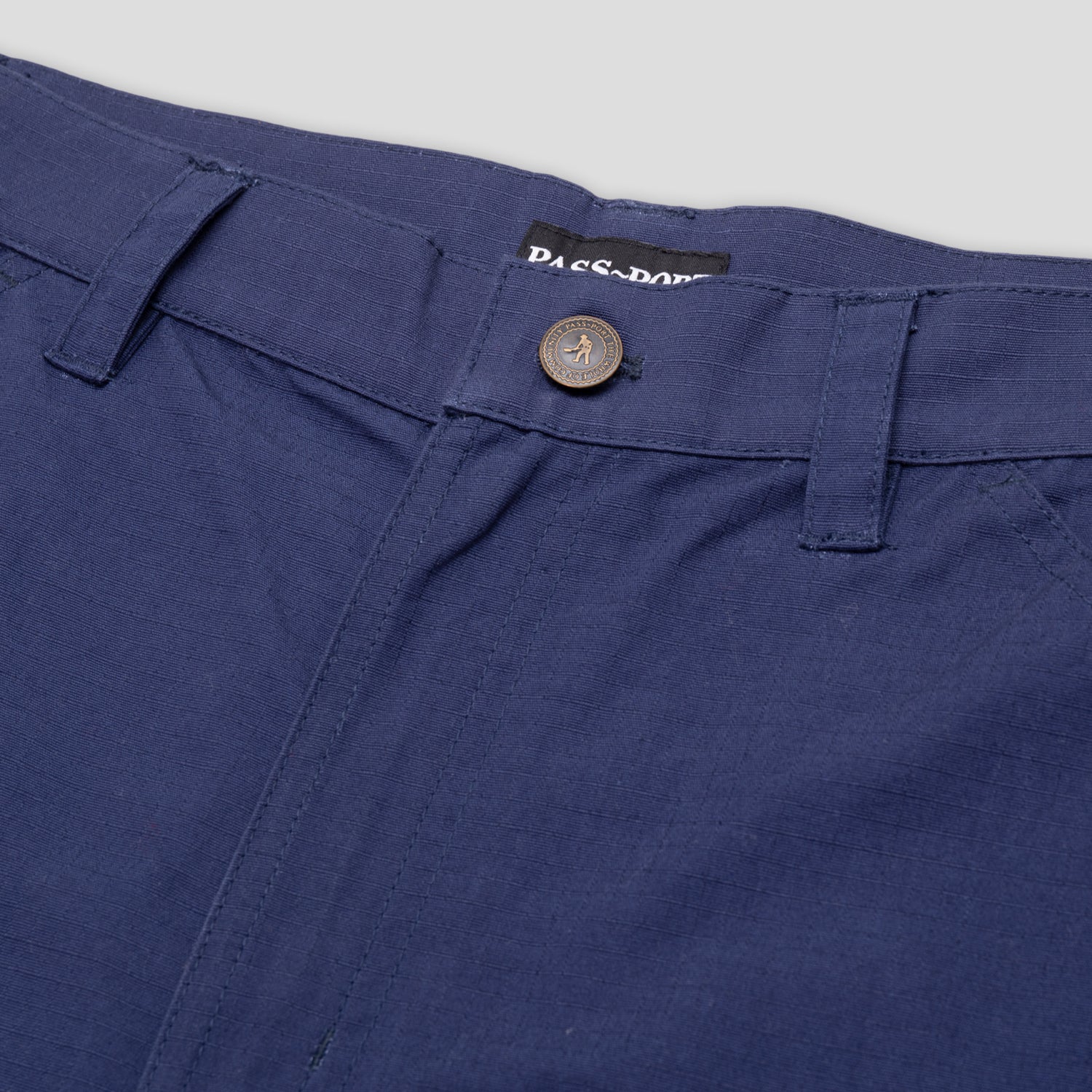 Pass~Port Ripstop Double Knee Diggers Club Short - Navy