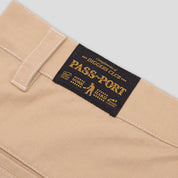 Pass~Port Ripstop Double Knee Diggers Club Pant - Khaki