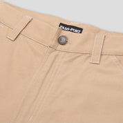 Pass~Port Ripstop Double Knee Diggers Club Short - Khaki