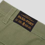 Pass~Port Ripstop Double Knee Diggers Club Pant - Moss