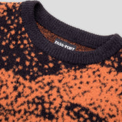 Pass~Port Cave~in Mohair Sweater - Black / Bronze