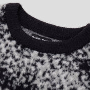 Pass~Port Cave~in Mohair Sweater - Black / Grey