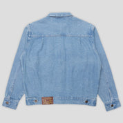 Pass~Port Workers Club Trucker Jacket - Washed Light Indigo