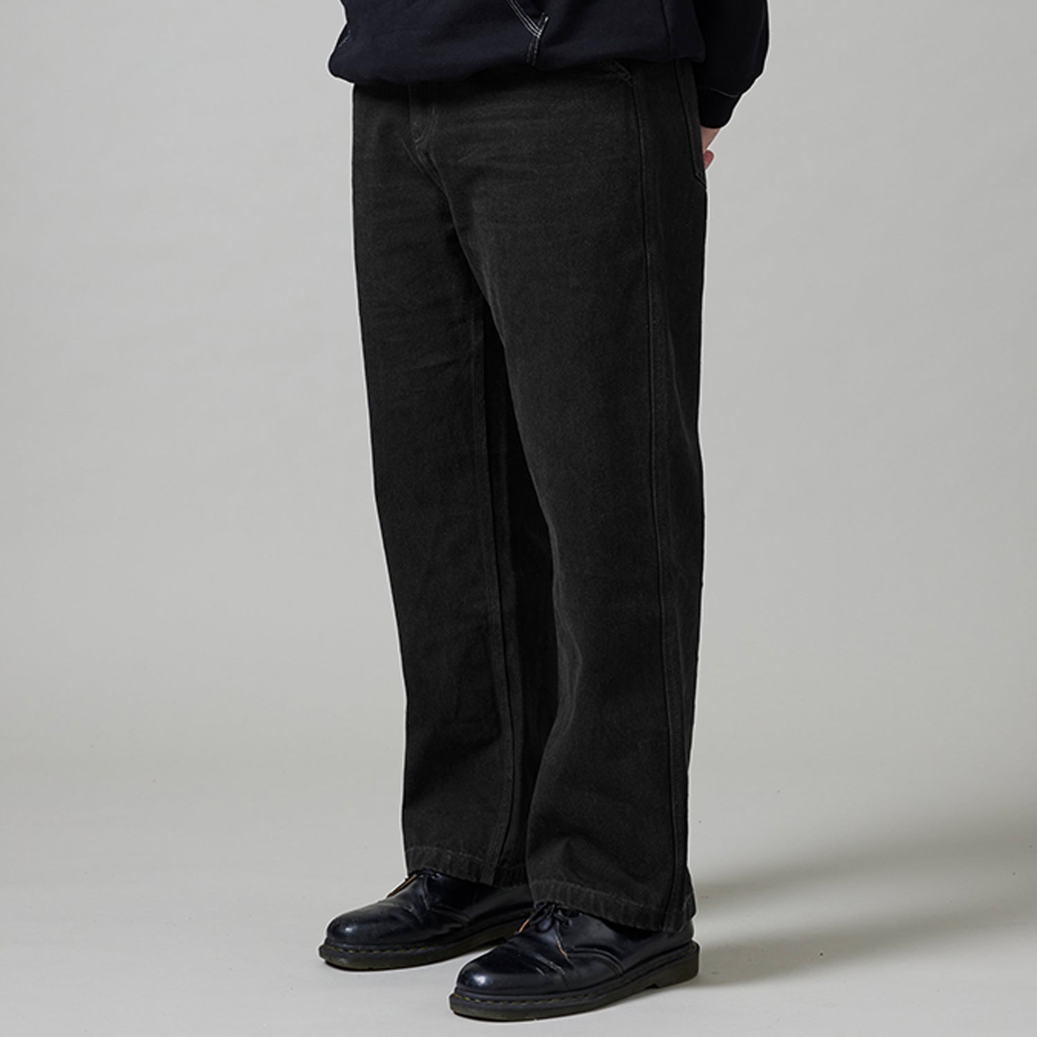 Pass~Port Blended Recycled Cotton Workers Club Jean - Washed Black