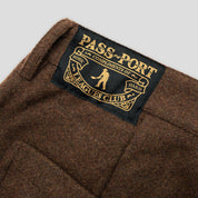 Pass~Port Woolen Leagues Club Pant - Brown