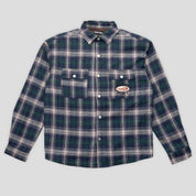 Pass~Port Sunspot Flannel Vineyard Shirt - Navy