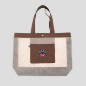 Pass~Port Radish RPET Mesh Tote Bag - Brown