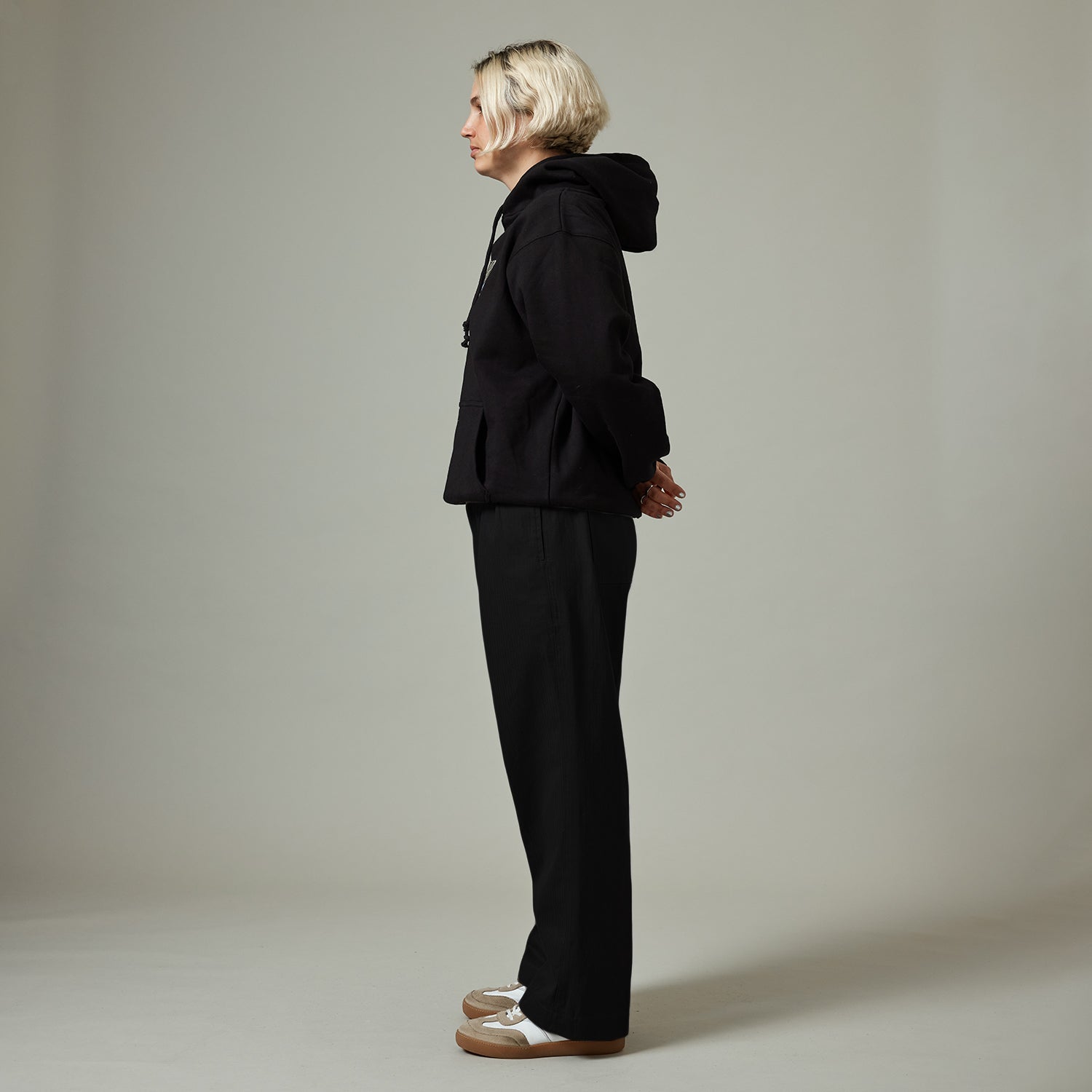 Pass~Port Herringbone Leagues Club Pant - Black