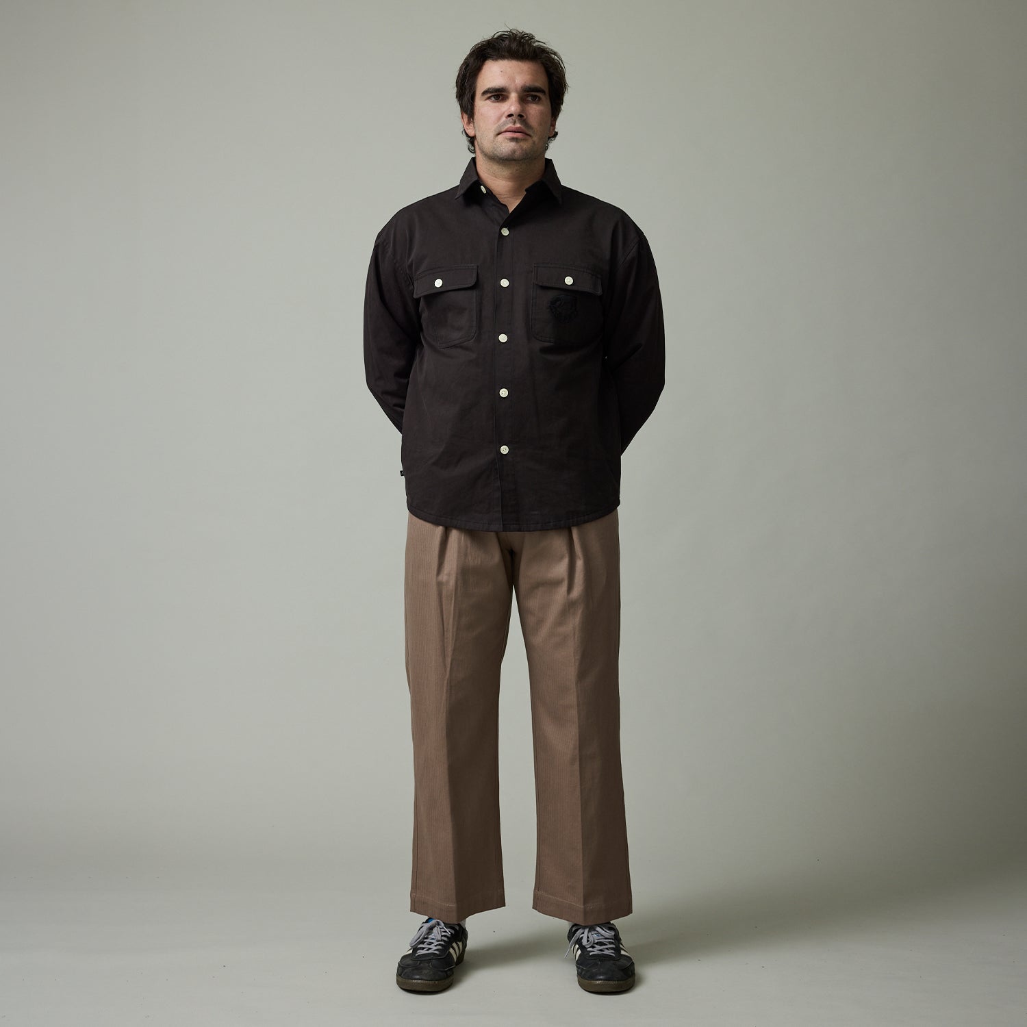 Pass~Port Herringbone Leagues Club Pant - Light Brown