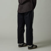 Pass~Port Herringbone Leagues Club Side Stripe Pant - Black / White Stripe