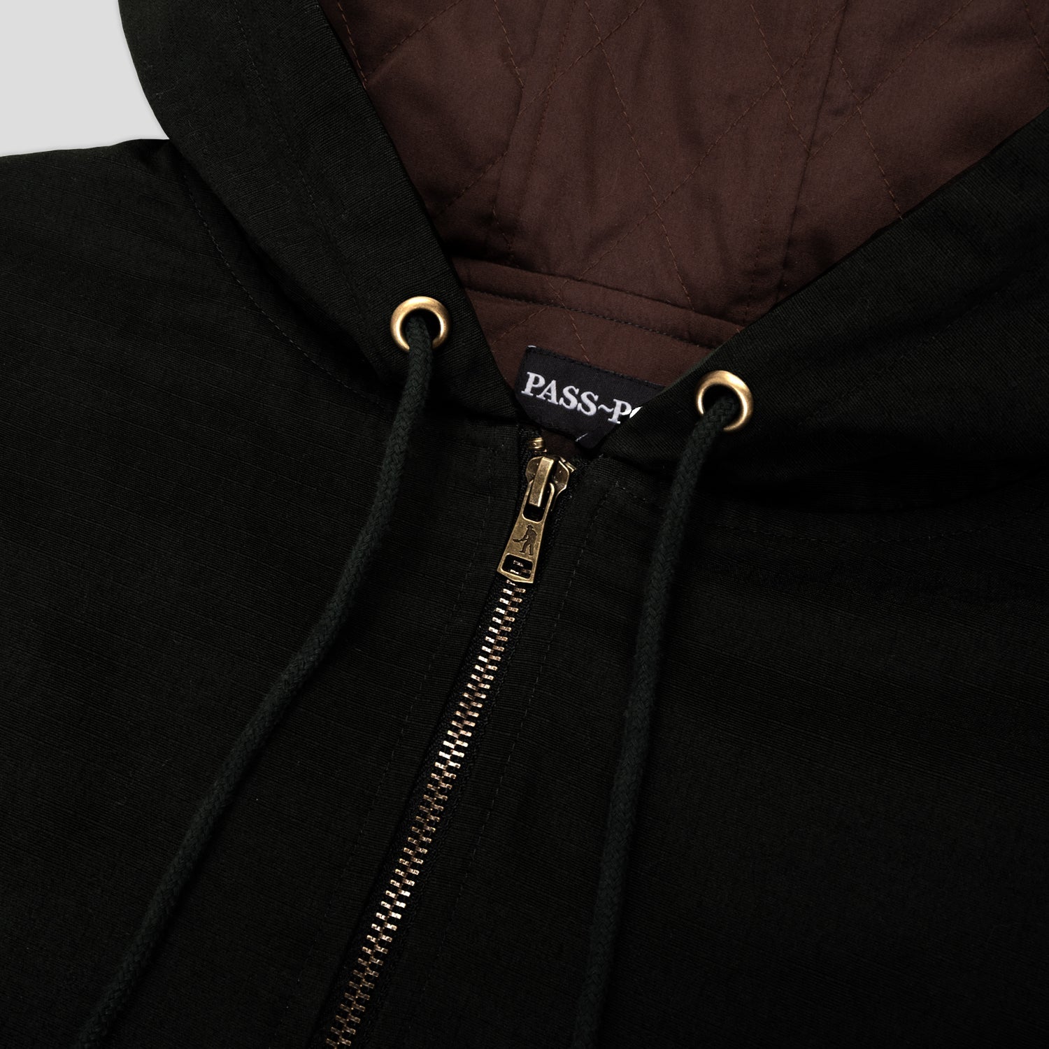 Pass~Port Diggers Club Ripstop Zip Hood - Black
