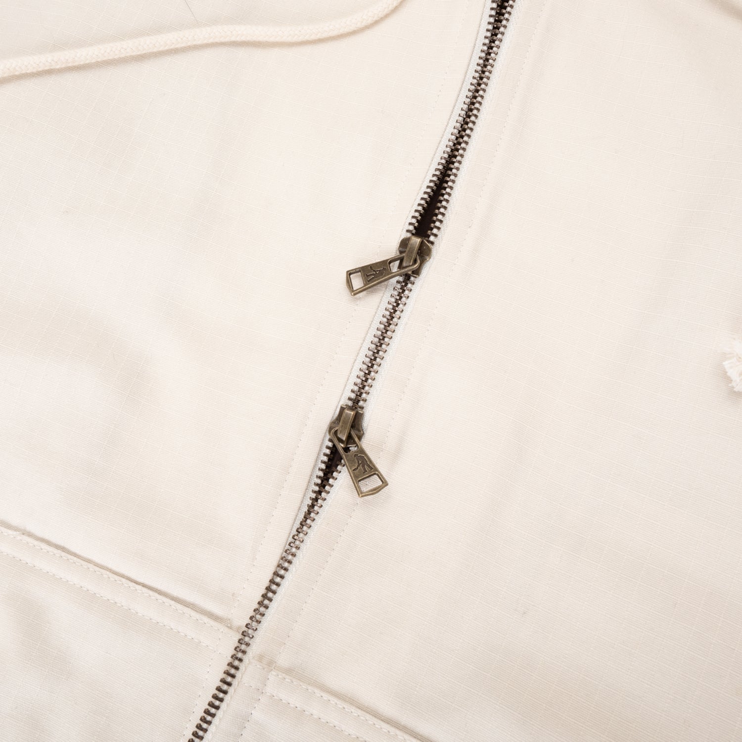Pass~Port Diggers Club Ripstop Zip Hood - Bone