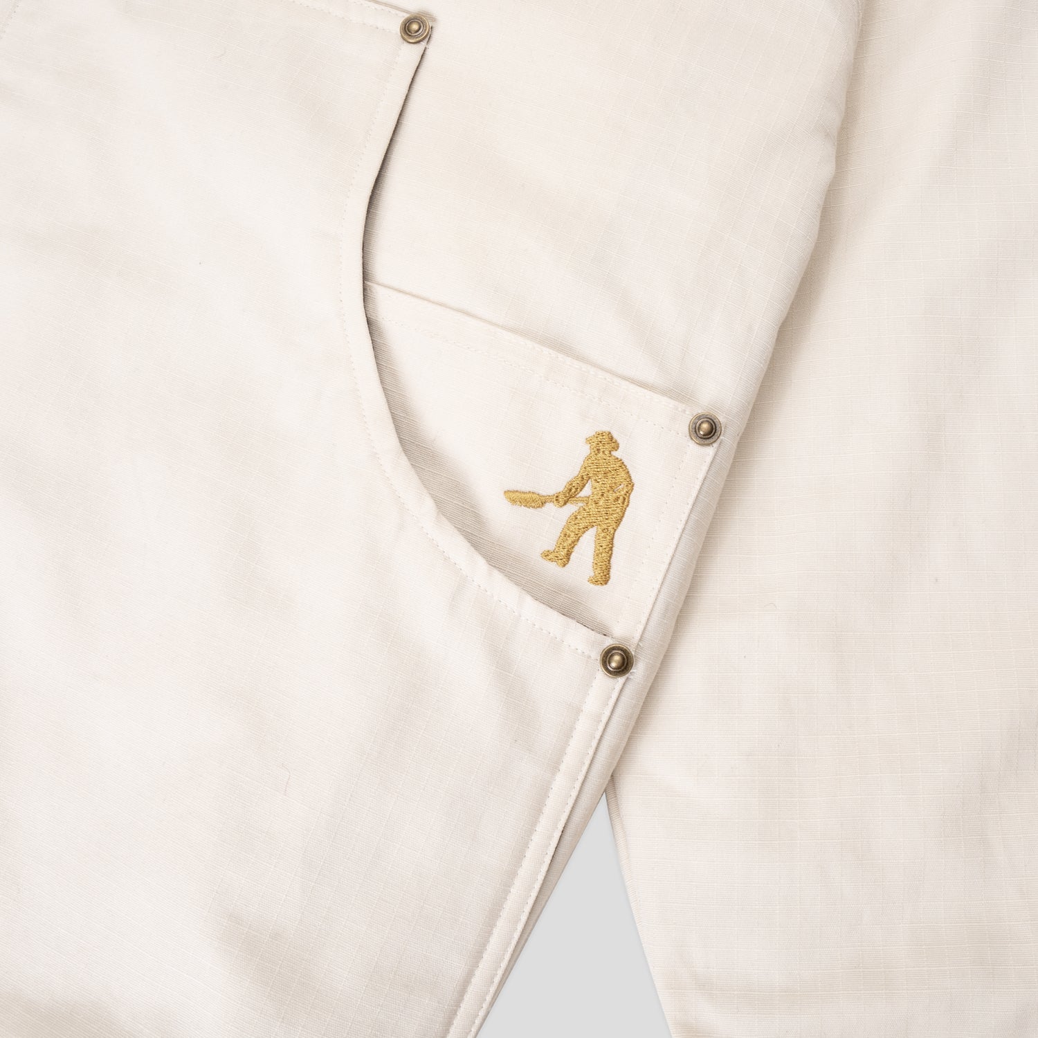 Pass~Port Diggers Club Ripstop Zip Hood - Bone