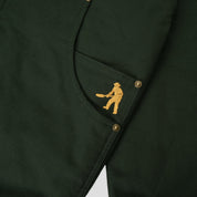 Pass~Port Diggers Club Ripstop Zip Hood - Dark Green