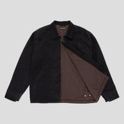 Pass~Port Recycled Denim Packers Jacket - Washed Black