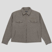 Pass~Port Arthur Wool Zip Jacket - Grey Marle