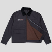 Pass~Port Radio Silence Workers Jacket - Charcoal