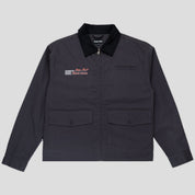 Pass~Port Radio Silence Workers Jacket - Charcoal