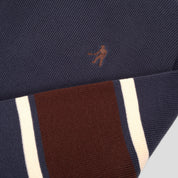 Pass~Port Organic Cotton Stripe Knit Sweater - Slate