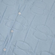 Pass~Port Soap Sparkle Organic Knitted Leagues Shirt - Powder Blue