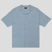 Pass~Port Soap Sparkle Organic Knitted Leagues Shirt - Powder Blue