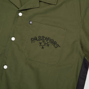 Pass~Port Arthur Leagues Shirt - Olive