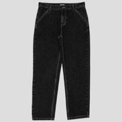 Pass~Port Workers Club Straight Leg Jean - Washed Black