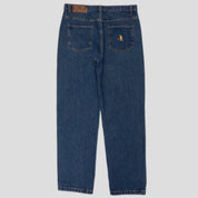 Pass~Port Workers Club Straight Leg Jean - Washed Dark Indigo