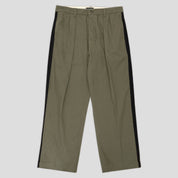 Pass~Port Herringbone Leagues Club Stripe Pant - Olive / Black