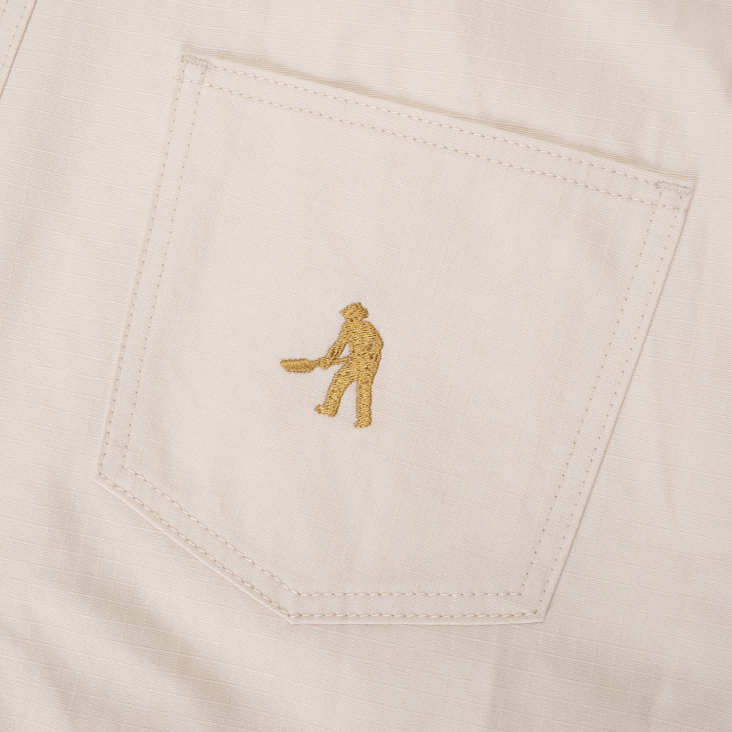 Pass~Port Ripstop Double Knee Diggers Club Pant - Bone