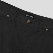Pass~Port Ripstop Double Knee Diggers Club Short - Black