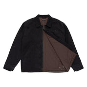 Pass~Port Solid Denim Packers Jacket - Black