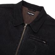 Pass~Port Solid Denim Packers Jacket - Black