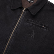Pass~Port Solid Denim Packers Jacket - Black