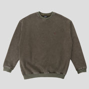 Pass~Port Solid Workers Sweater - Washed Bark