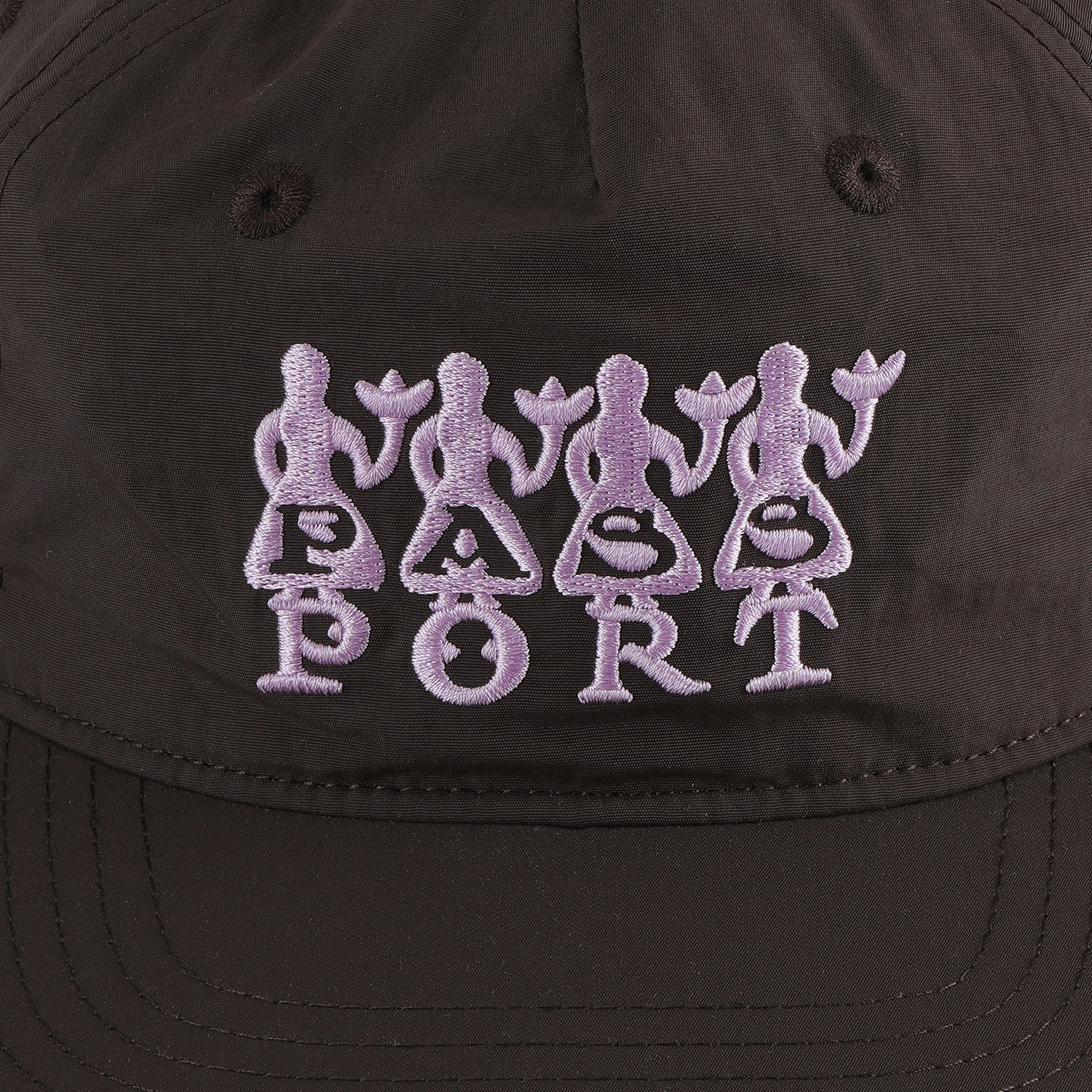 Pass~Port 4 Flowers RPET Workers Cap - Dark Choc