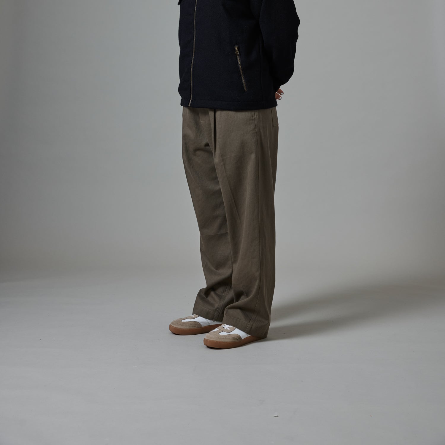 Pass~Port Herringbone Leagues Club Pant - Olive