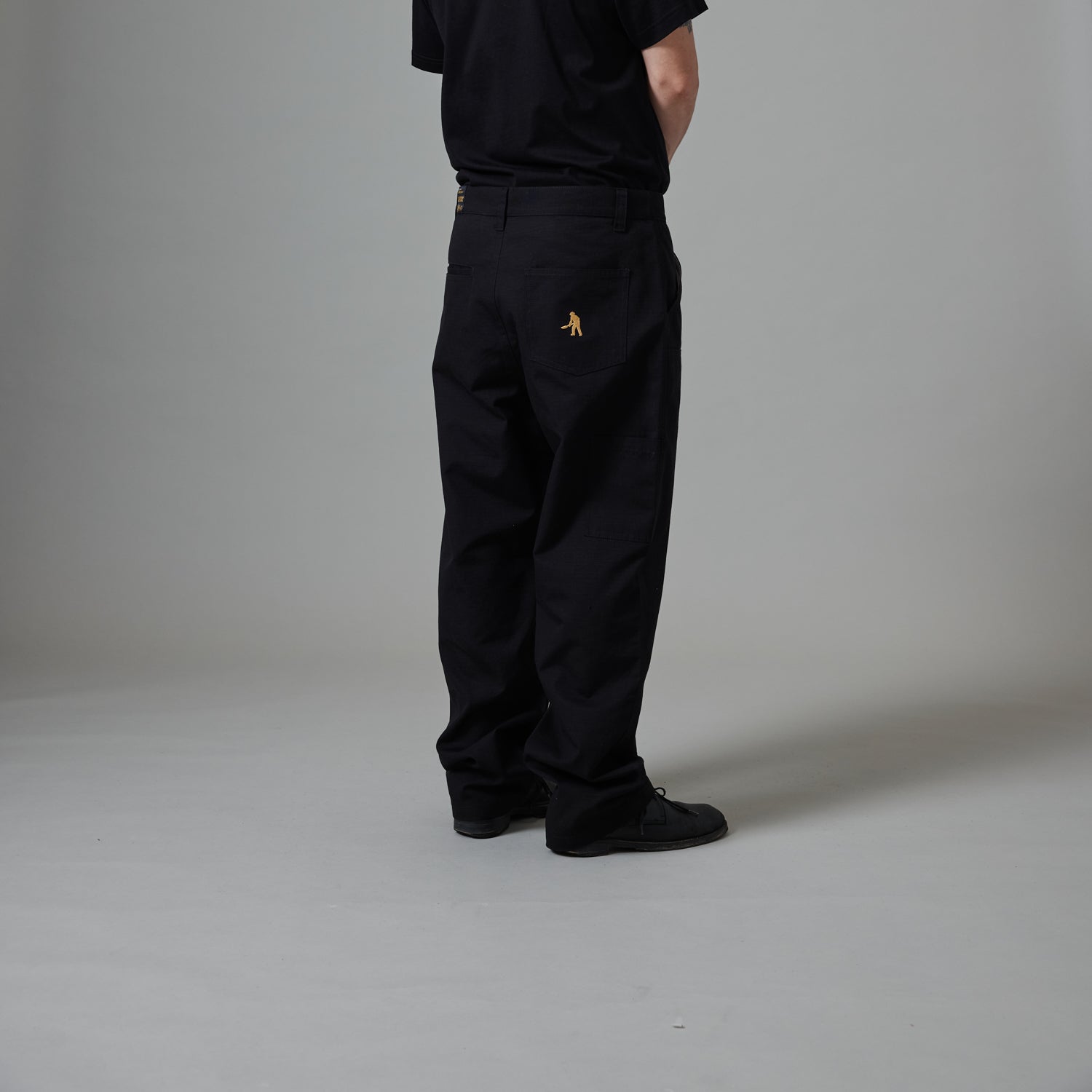 Pass~Port Ripstop Double Knee Diggers Club Pant - Black