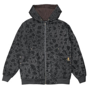 Pass~Port Weathered Diggers Club Zip Hood - Black