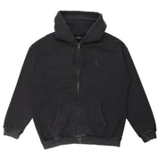 Pass~Port Solid Workers Zip Hood - Washed Black