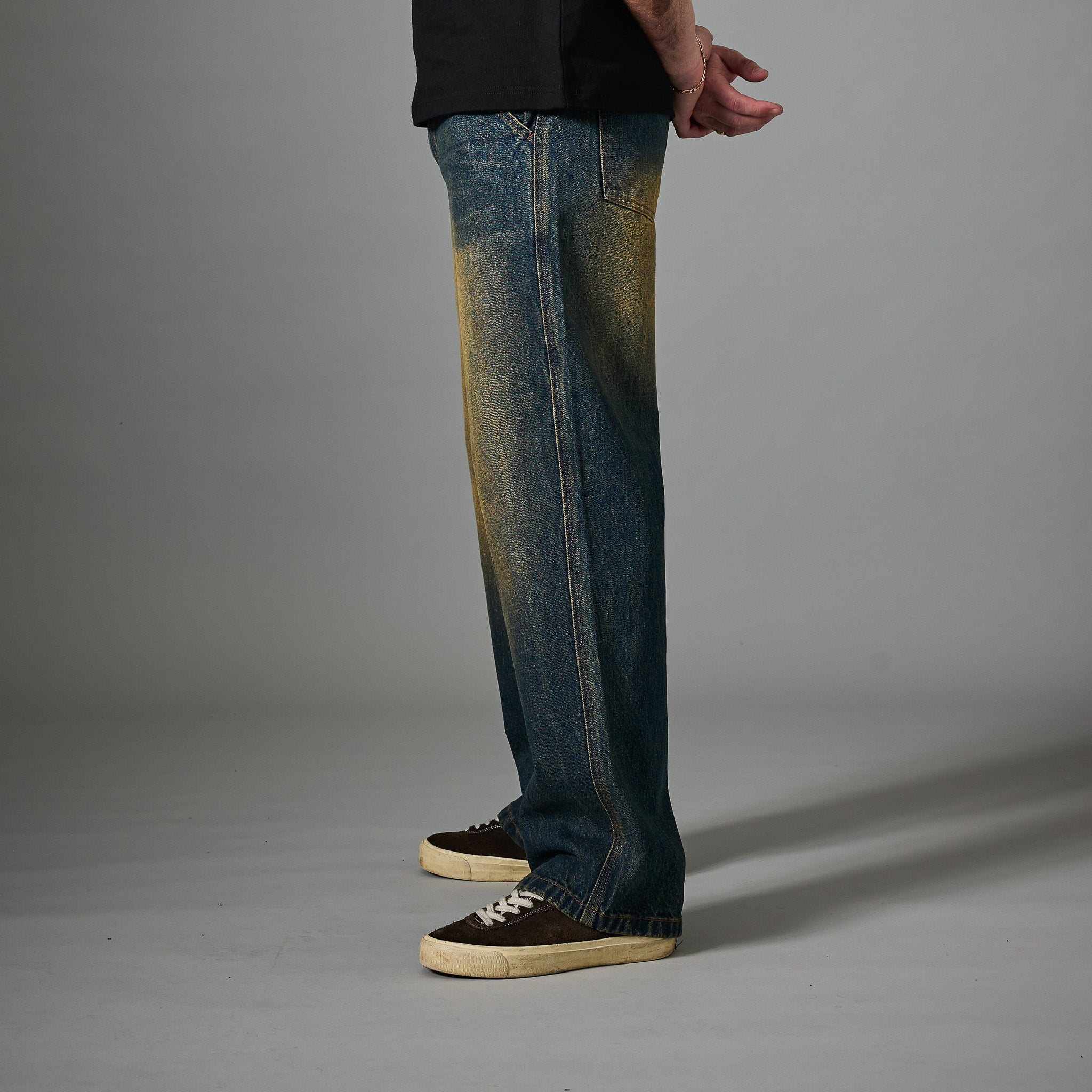 Pass~Port Workers Club Denim パスポート Pass~Port Workers Club Bootcut Jean - Sandblast Blue – Pass~Port USA