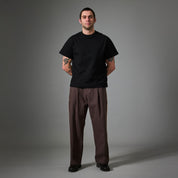 Pass~Port Herringbone Leagues Club Stripe Pant - Dark Brown