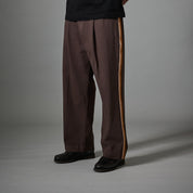 Pass~Port Herringbone Leagues Club Stripe Pant - Dark Brown